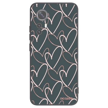 Picasee crna silikonska maskica za Xiaomi 12X - Lots of love