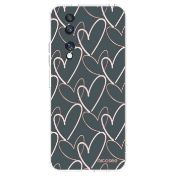 Picasee silikonska prozirna maskica za Honor 70 - Lots of love