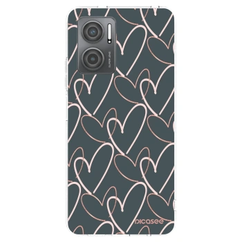 Picasee silikonska prozirna maskica za Xiaomi Redmi 10 5G - Lots of love