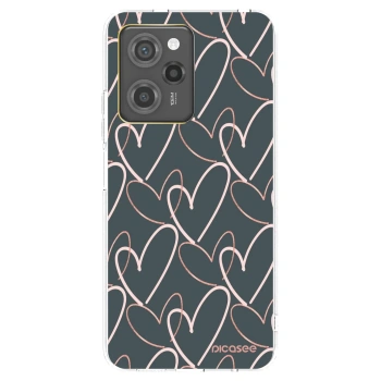 Picasee silikonska prozirna maskica za Xiaomi Poco X5 Pro - Lots of love