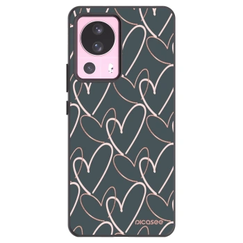 Picasee crna silikonska maskica za Xiaomi 13 Lite - Lots of love