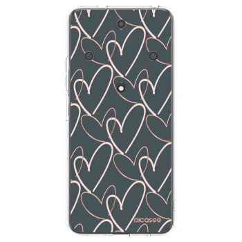 Picasee silikonska prozirna maskica za Honor Magic5 Lite 5G - Lots of love