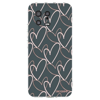 Picasee silikonska prozirna maskica za Xiaomi 13 - Lots of love