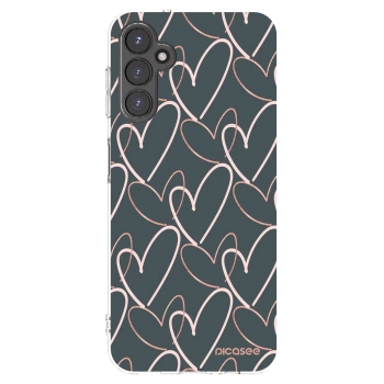 Picasee silikonska prozirna maskica za Samsung Galaxy A14 5G A146P - Lots of love