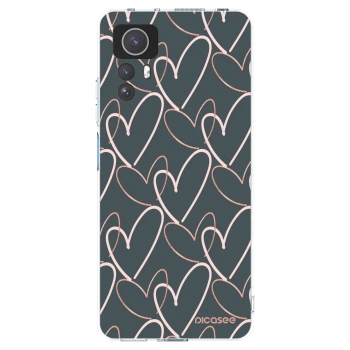 Picasee silikonska prozirna maskica za Xiaomi Redmi Note 12S - Lots of love