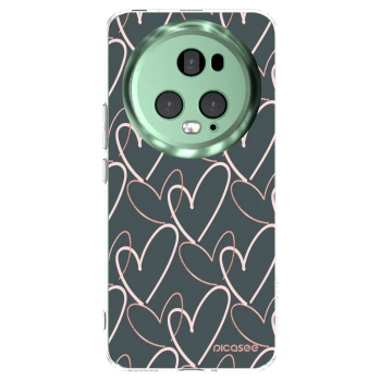 Picasee silikonska prozirna maskica za Honor Magic5 Pro - Lots of love
