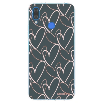 Picasee silikonska prozirna maskica za Huawei Nova 3 - Lots of love