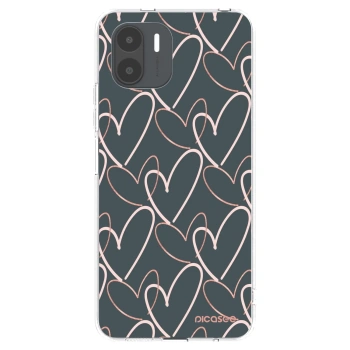 Picasee silikonska prozirna maskica za Xiaomi Redmi A2 - Lots of love