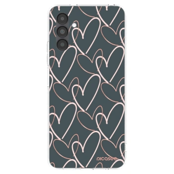 Picasee silikonska prozirna maskica za Samsung Galaxy A04s A047F - Lots of love