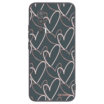 Picasee crna silikonska maskica za Xiaomi Poco F5 Pro 5G - Lots of love