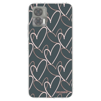 Picasee silikonska prozirna maskica za Motorola Edge 30 Neo - Lots of love