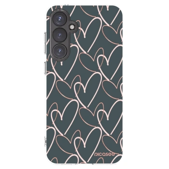 Picasee silikonska prozirna maskica za Samsung Galaxy S23 FE S711B - Lots of love