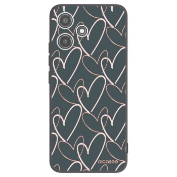 Picasee crna silikonska maskica za Xiaomi Redmi 12 5G - Lots of love
