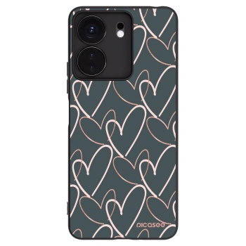 Picasee crna silikonska maskica za Xiaomi Redmi 13C 4G - Lots of love