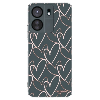 Picasee silikonska prozirna maskica za Xiaomi Redmi 13C 4G - Lots of love