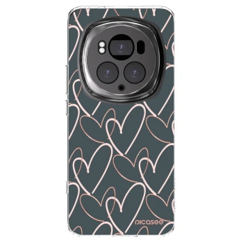 Picasee silikonska prozirna maskica za Honor Magic6 Pro - Lots of love