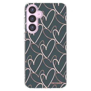 Picasee silikonska prozirna maskica za Samsung Galaxy A55 5G A556B - Lots of love