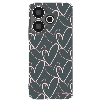 Picasee silikonska prozirna maskica za Xiaomi Redmi 13 4G - Lots of love