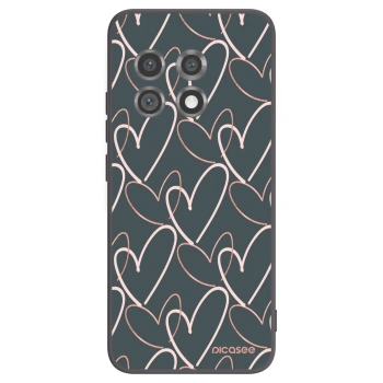 Picasee crna silikonska maskica za OnePlus 11 5G - Lots of love