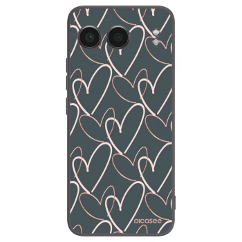 Picasee crna silikonska maskica za OnePlus Nord 4 - Lots of love