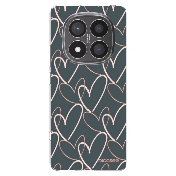Picasee silikonska prozirna maskica za Xiaomi Redmi Note 14 Pro+ 5G - Lots of love