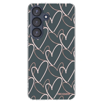 Picasee silikonska prozirna maskica za Samsung Galaxy S25 5G - Lots of love