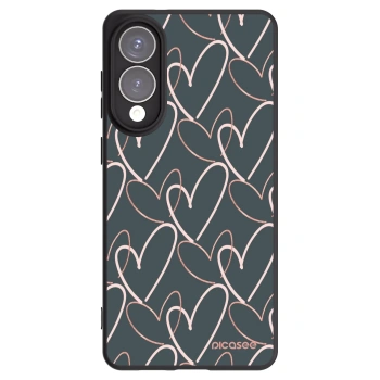 Picasee crna silikonska maskica za Samsung Galaxy S25 Edge 5G - Lots of love