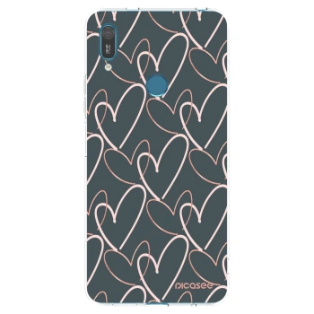 Picasee silikonska prozirna maskica za Huawei Y7 2019 - Lots of love