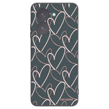 Picasee crna silikonska maskica za Xiaomi Redmi A5 - Lots of love