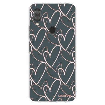 Picasee silikonska prozirna maskica za Xiaomi Redmi 7 - Lots of love