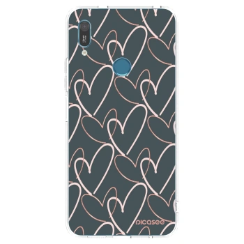 Picasee silikonska prozirna maskica za Huawei Y6 2019 - Lots of love