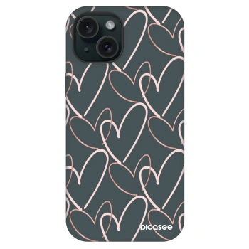 Picasee Fashion Case MagSafe za Apple iPhone 15 - Lots of love