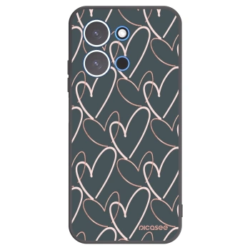 Picasee crna silikonska maskica za Xiaomi Redmi 15C 4G - Lots of love