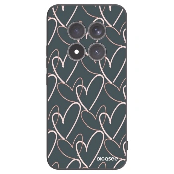 Picasee crna silikonska maskica za Xiaomi Redmi Note 15 Pro+ - Lots of love