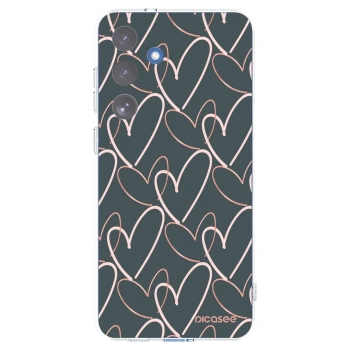 Picasee silikonska prozirna maskica za Samsung Galaxy S25 FE 5G - Lots of love