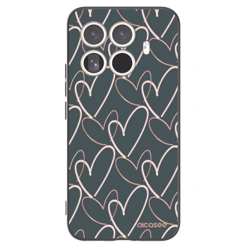 Picasee crna silikonska maskica za Xiaomi 15T Pro - Lots of love