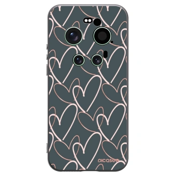 Picasee crna silikonska maskica za Xiaomi 17 Ultra - Lots of love