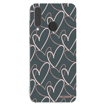 Picasee silikonska prozirna maskica za Honor 20 Lite - Lots of love