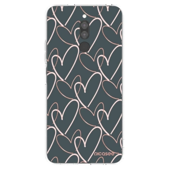 Picasee silikonska prozirna maskica za Xiaomi Redmi 8 - Lots of love