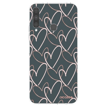Picasee silikonska prozirna maskica za Huawei P40 Lite E - Lots of love