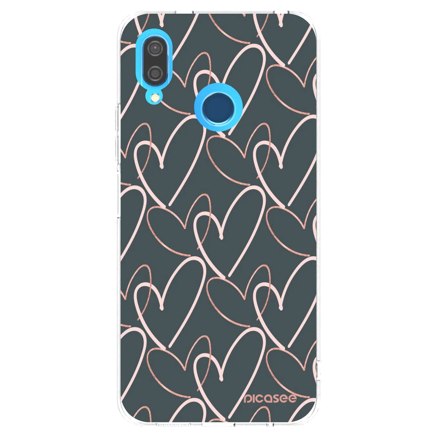 Picasee silikonska prozirna maskica za Huawei P20 Lite - Lots of love
