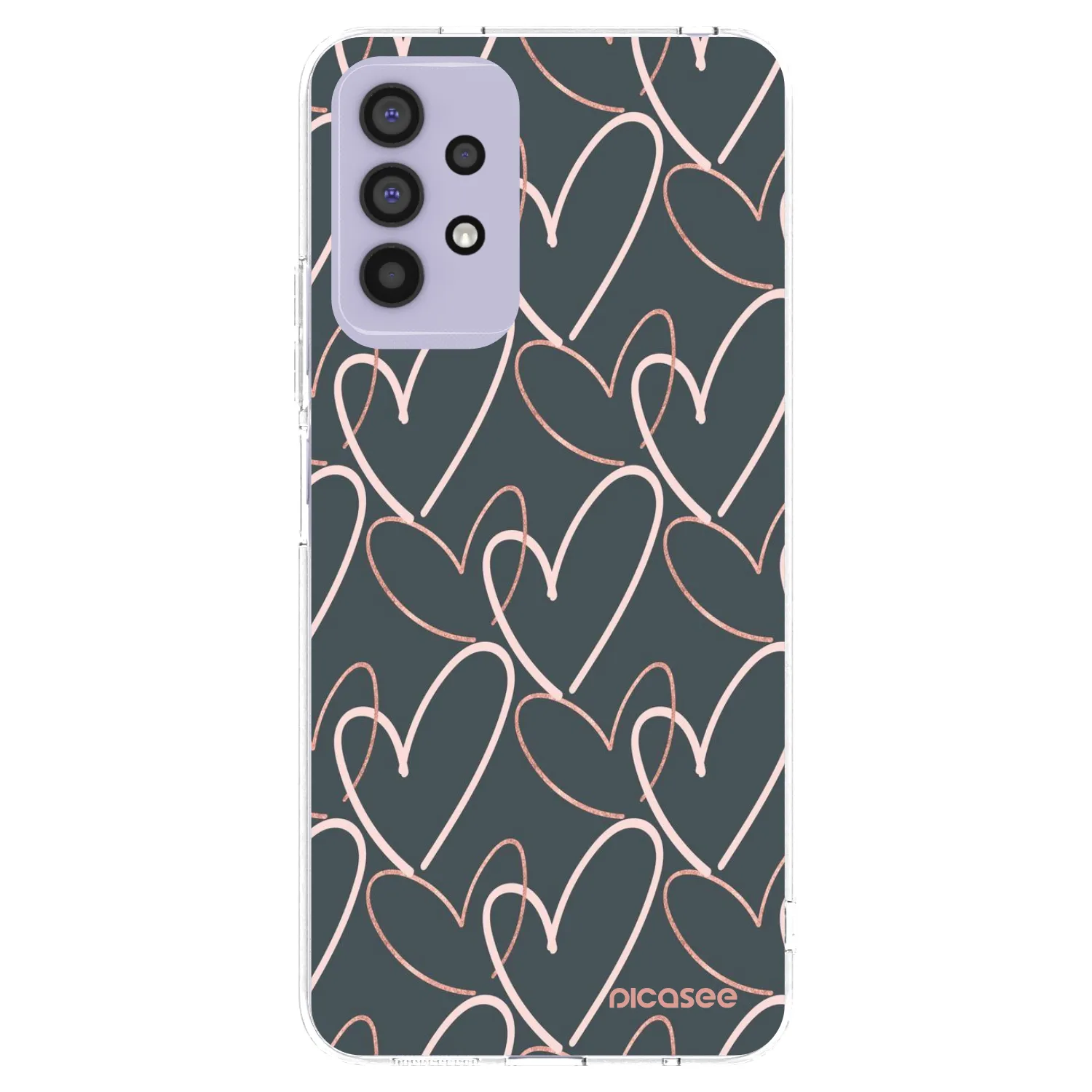 Picasee silikonska prozirna maskica za Samsung Galaxy A32 4G SM-A325F - Lots of love