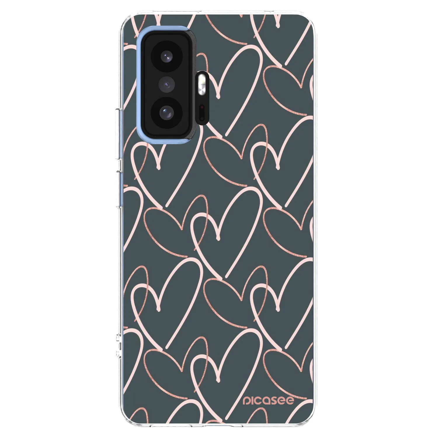 Picasee silikonska prozirna maskica za Xiaomi 11T Pro - Lots of love