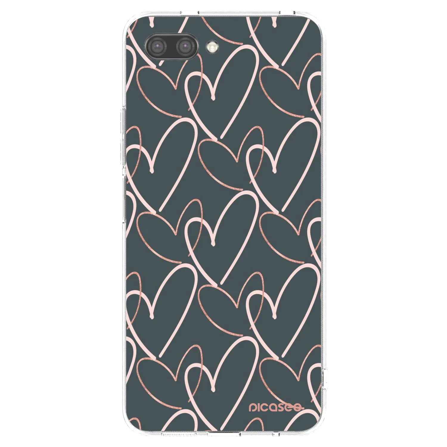 Picasee silikonska prozirna maskica za Honor 10 - Lots of love