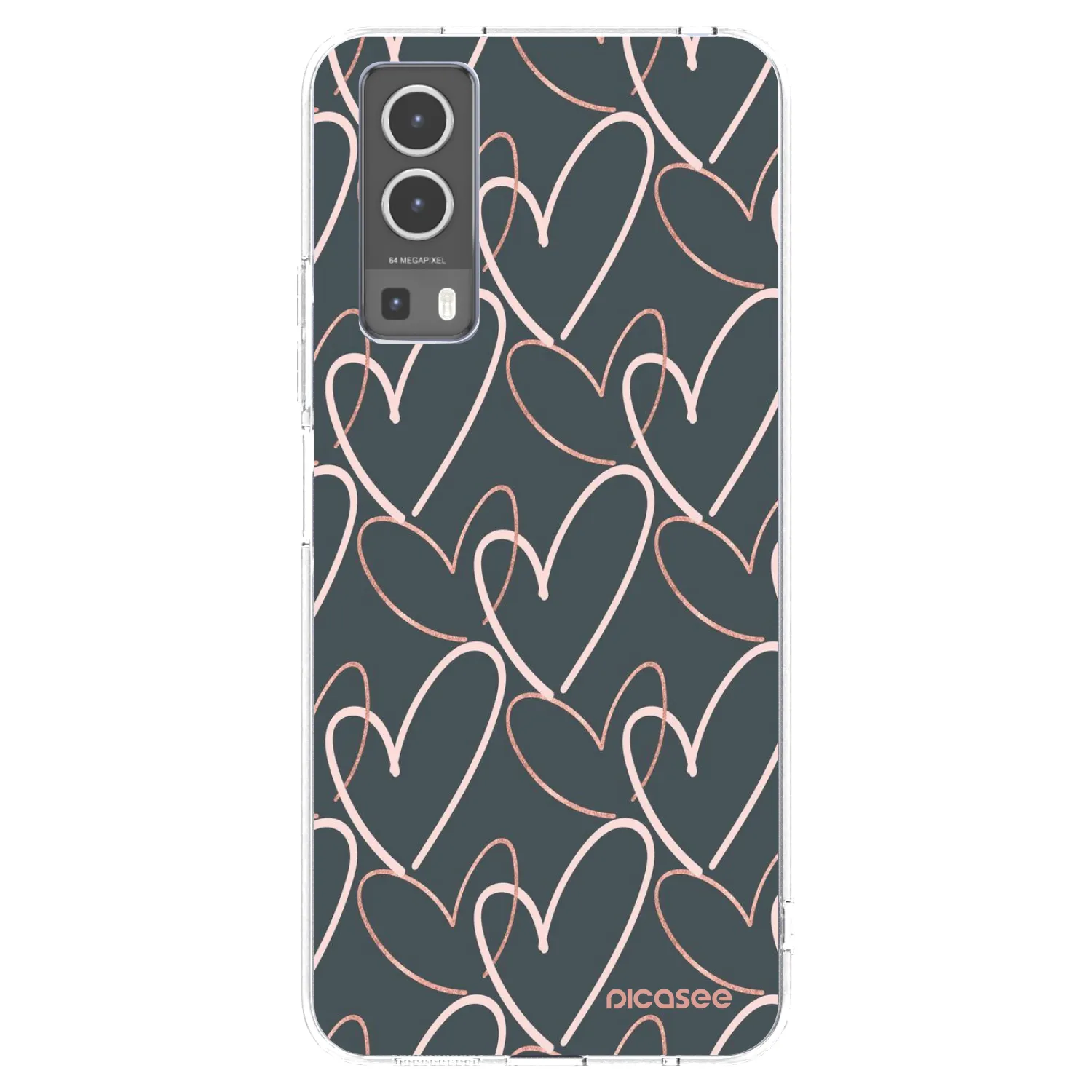 Picasee silikonska prozirna maskica za Vivo Y72 5G - Lots of love