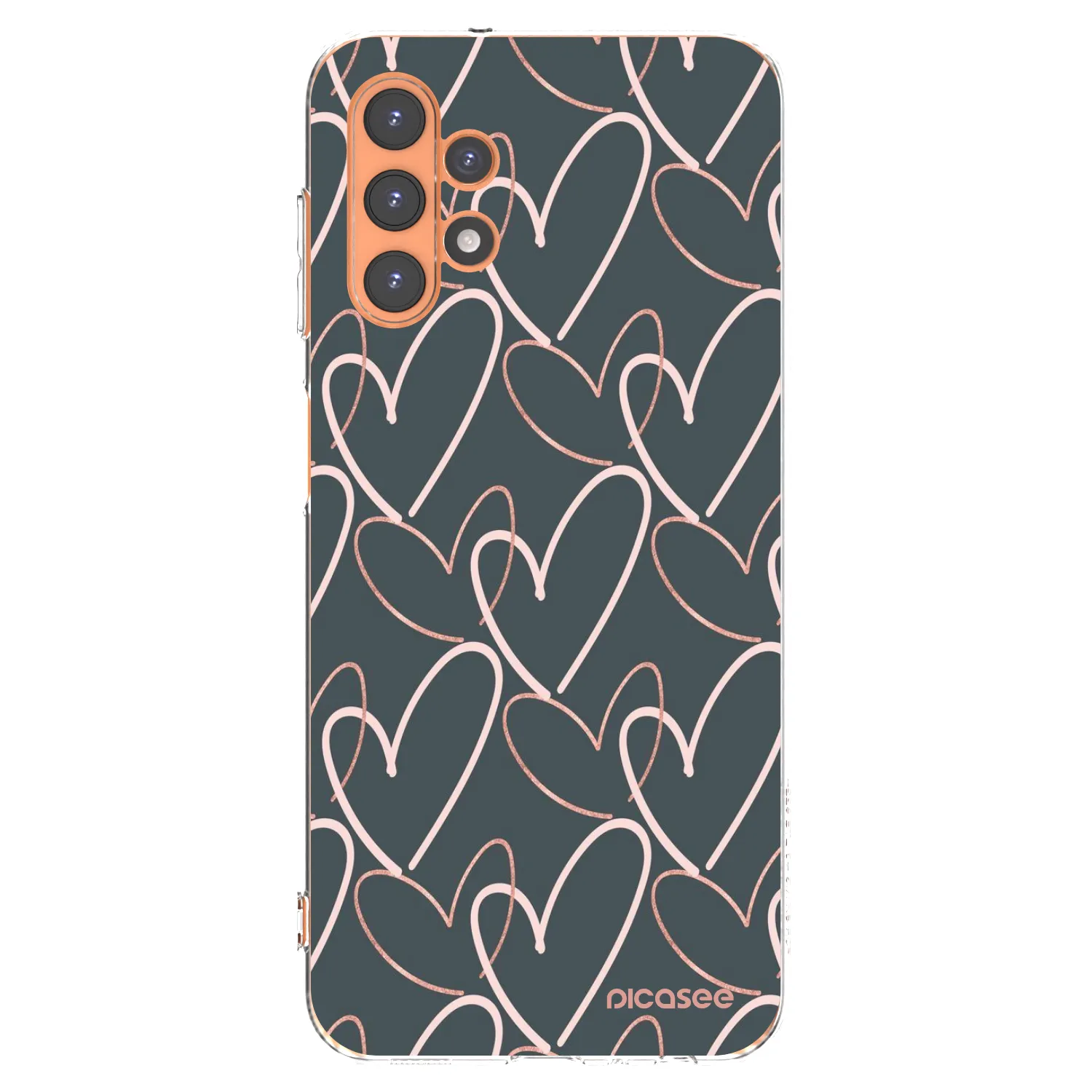 Picasee silikonska prozirna maskica za Samsung Galaxy A13 4G A135 - Lots of love