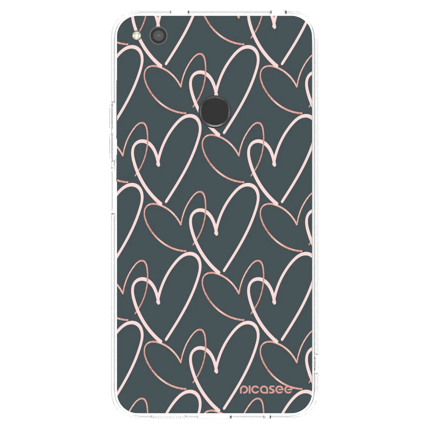 Picasee silikonska prozirna maskica za Huawei P9 Lite 2017 - Lots of love