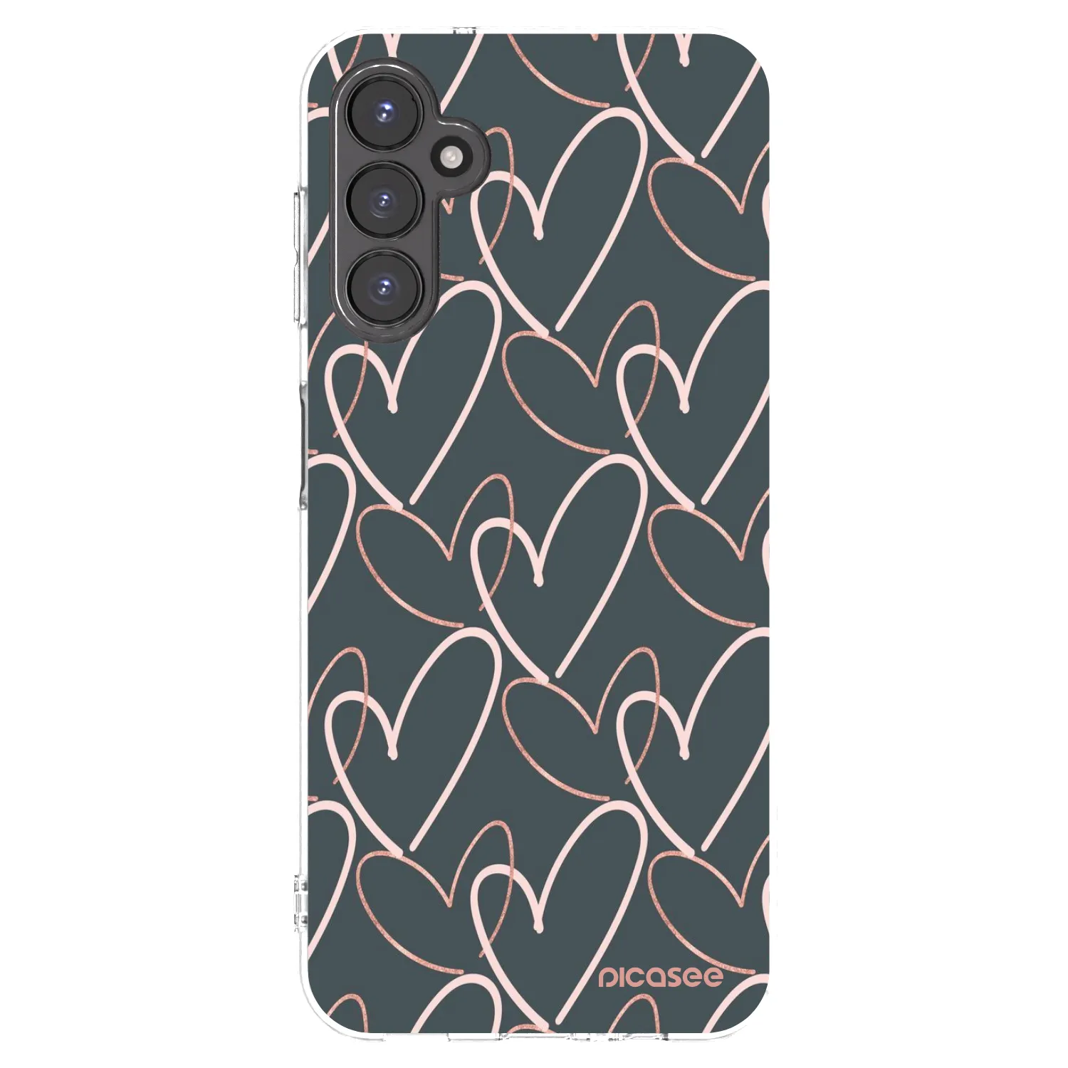 Picasee silikonska prozirna maskica za Samsung Galaxy A14 5G A146P - Lots of love