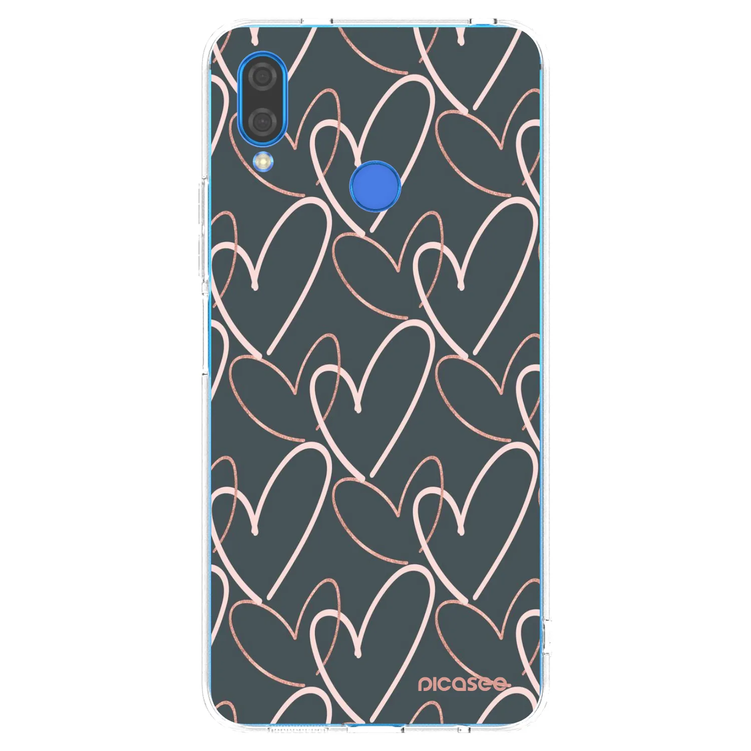 Picasee silikonska prozirna maskica za Huawei Nova 3 - Lots of love