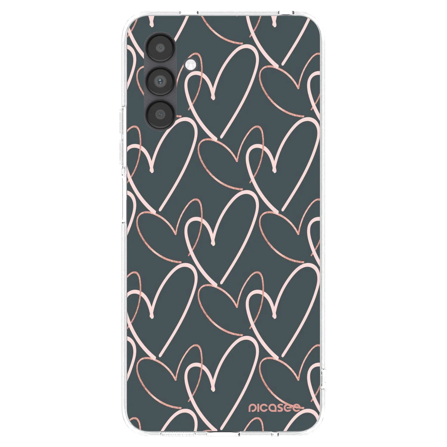 Picasee silikonska prozirna maskica za Samsung Galaxy A04s A047F - Lots of love